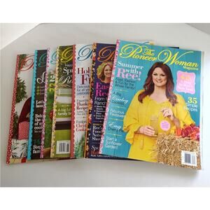 The Pioneer Woman Magazine Lot/7 Summer Fall Winter 2108 Spr/Sum/Fall/Win 2019